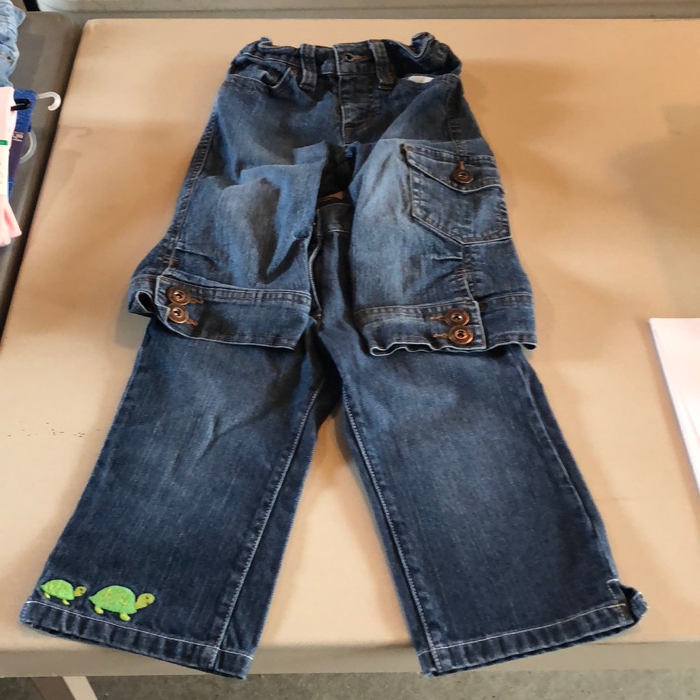Girls Capri Jeans